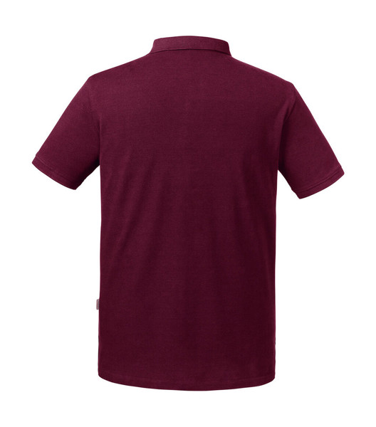 Men's Pure Organic Polo - White / L