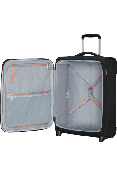 American Tourister - Wanderlite Upright S Tsa - Shadow Black