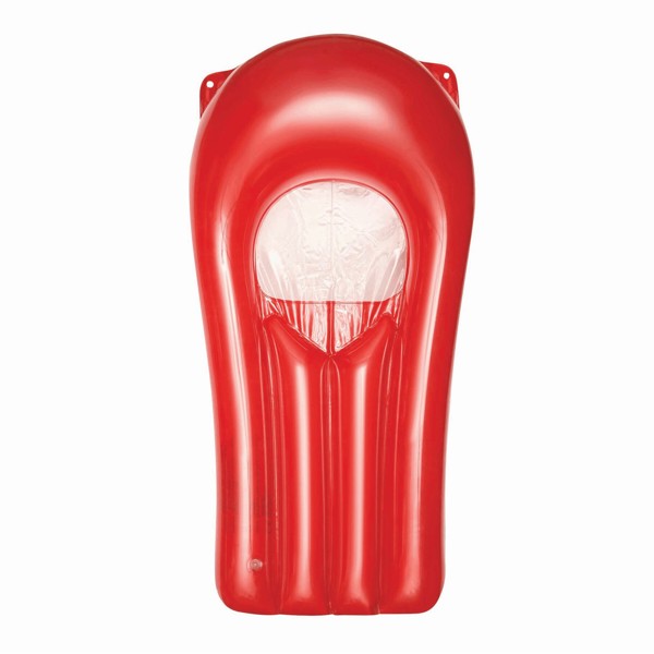 Aufblasbare Mini-Luftmatratze Splash - Rot