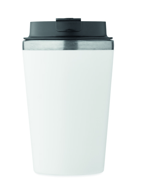 Pohár kerámia bevonattal 350ml Blerm - Fehér