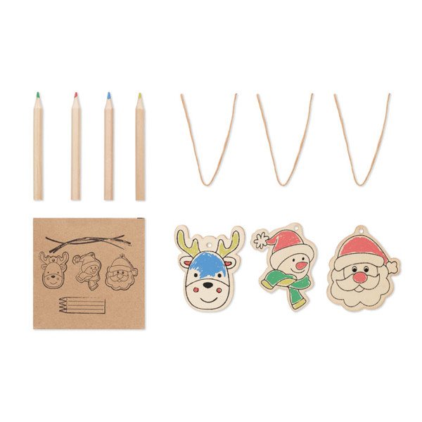 MB - Drawing wooden ornaments set Funcool