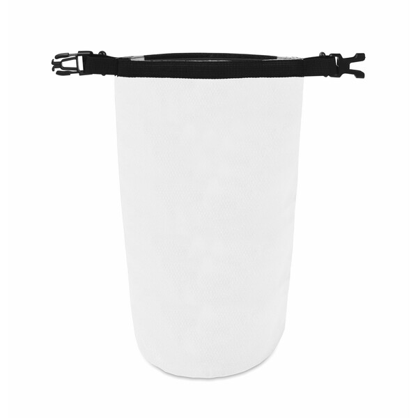 Saco à prova d'água de 2 L, poliéster reciclado (rPET) ripstop com janela, design 360° - Cor integral