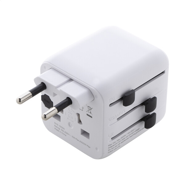 Rpc Adapter Utazáshoz Jetsetter Pico - Fehér