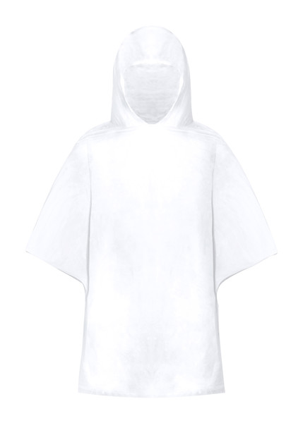 Kids Poncho Proteo - White