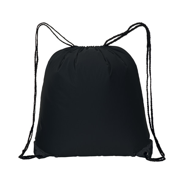 Polyester Backpack With Reflective Side