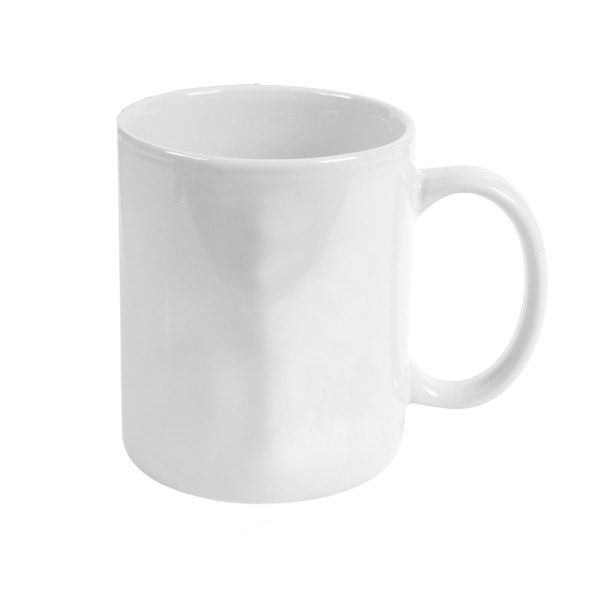 Seattle - 355 ml White Ceramic Mug - White / Laser