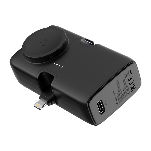 Powerbanka Urban Vitamin San Diego 20W PD z RCS plastu - Černá