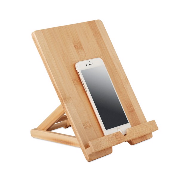 Tuanui bamboo tablet stand, foldable design