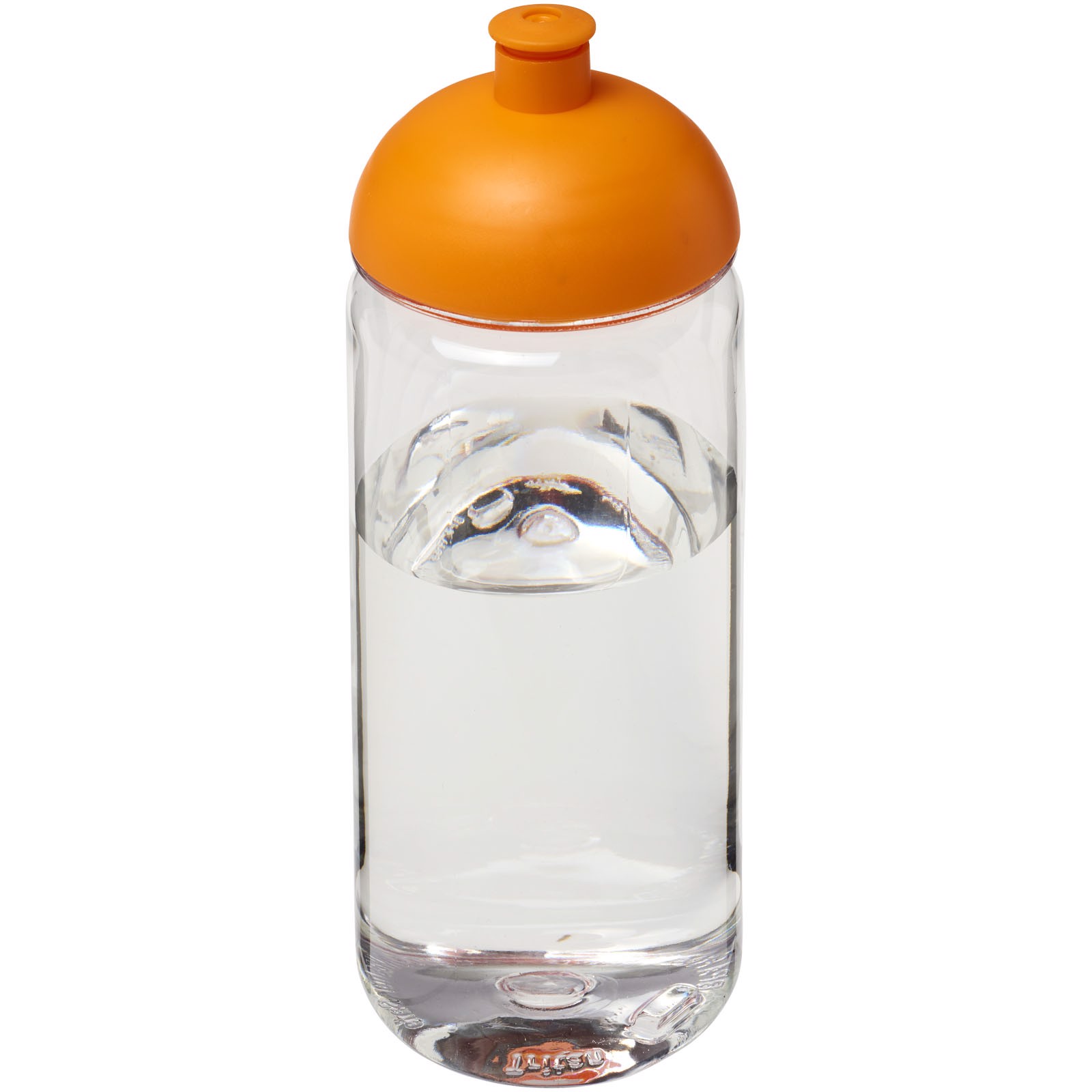 Sportovní láhev s kupolovitým víčkem Octave Tritan™ 600 ml - Průhledná / 0ranžová