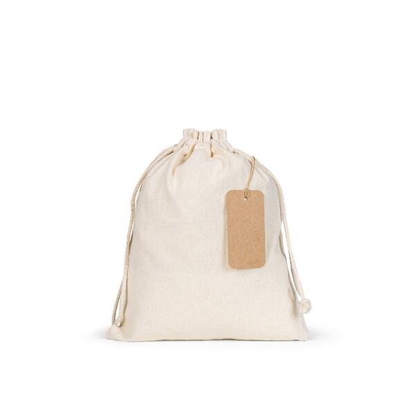 LABEL RECTANGULAR. Label made from 100% recycled paper (700 g/m²) in a rectangular shape
