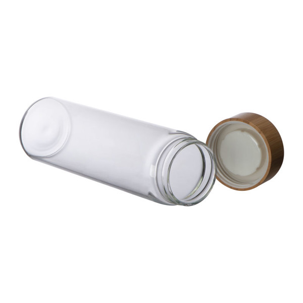 Glass Bottle with Bamboo Lid Santa Cruz 500 ml