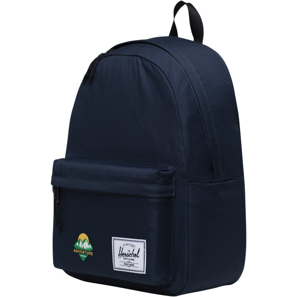 Mochila para computador portátil reciclada "Herschel Classic™" de 26 L - Azul marinho