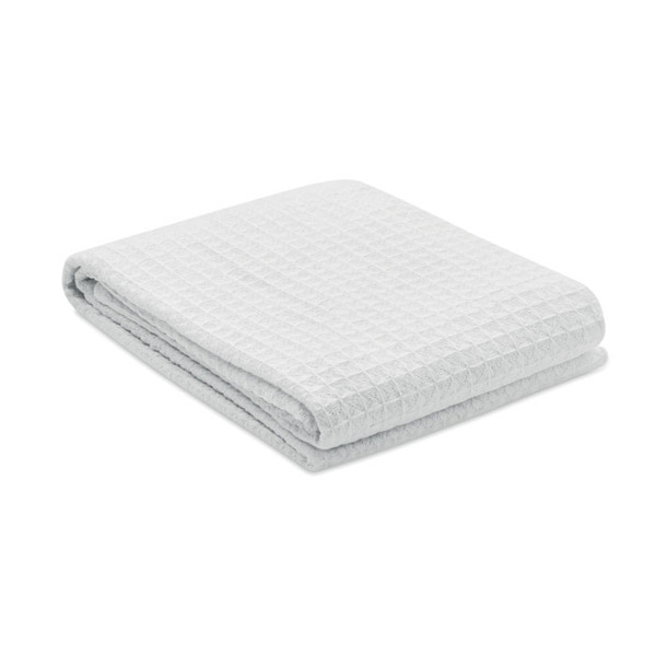 Couverture en coton 350 gr/m² Gusto - Blanc