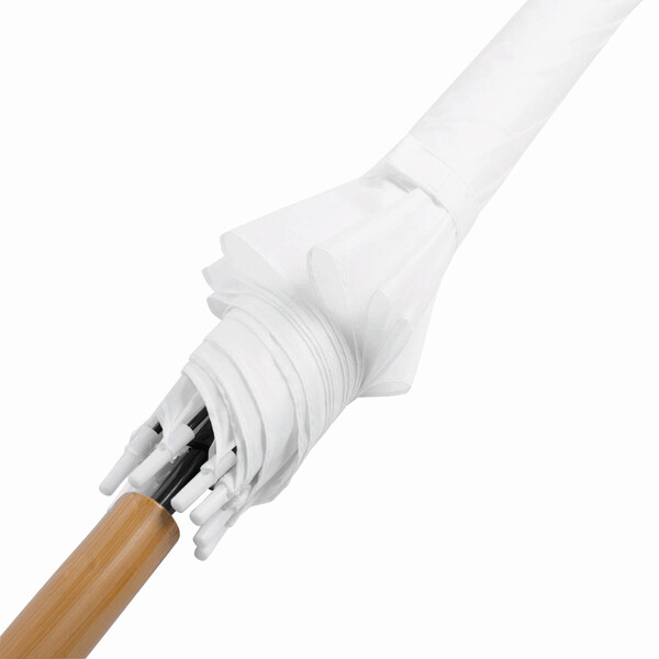 Automatic Stick Umbrella Limbo - White