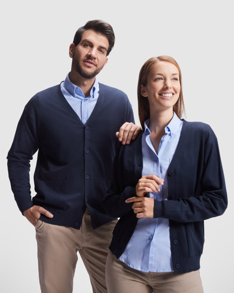 Explorer Woman Cardigan - Navy Blue / XXL