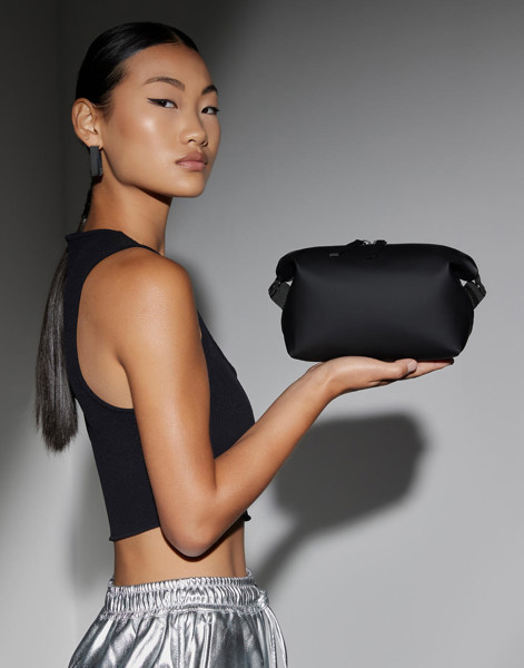 Matte Pu Accessory Pouch - Black / ONE SIZE
