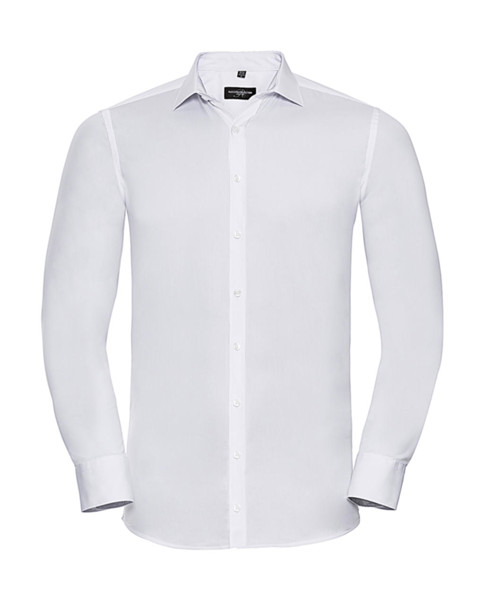 Men'sLS Ultimate Stretch Shirt - White / XL