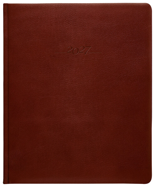 Weekly diary Carus 2027 (CZ), 21x26cm - Black