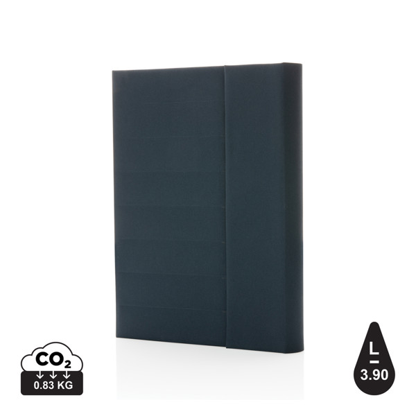 Impact Aware™ A5 notebook with magnetic closure - Navy