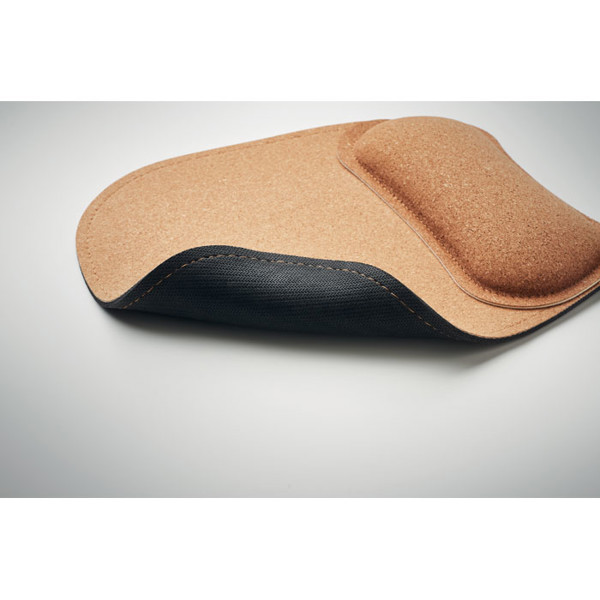 Marbo ergonomic mouse pad,cork,anti-slip base