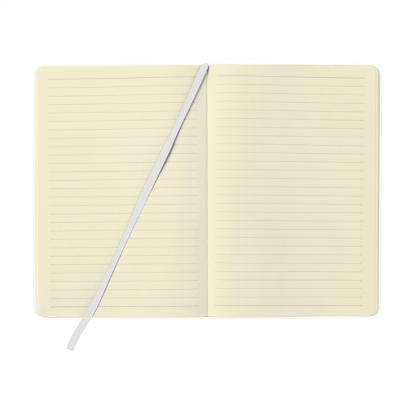 BudgetNote A5 Lines Paper Notebook - White