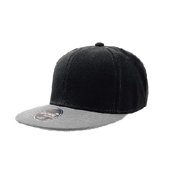 Snap Back - Preto E Cinza