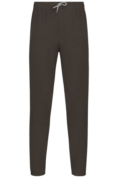 Unisex Lightweight Cotton Tracksuit Bottoms - Dark Grey / L