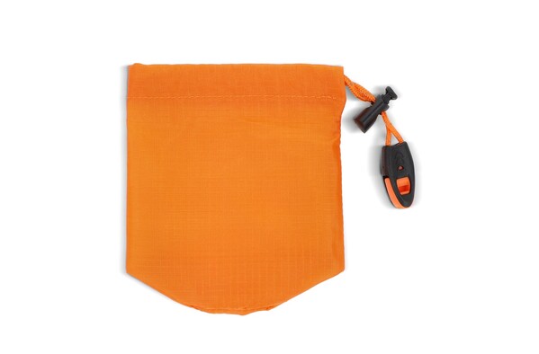 Sac de couchage thermique d'urgence pour la survie en plein air - Orange