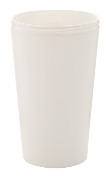 Customisable Thermo Cup CreaCup, Grip - White / C