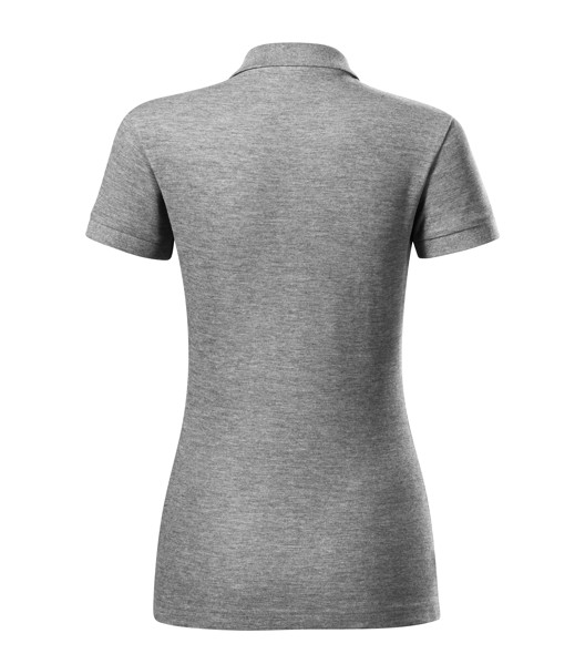 Polokošile Dámská Malfini® Cotton Heavy - Tmavě Šedý Melír / M