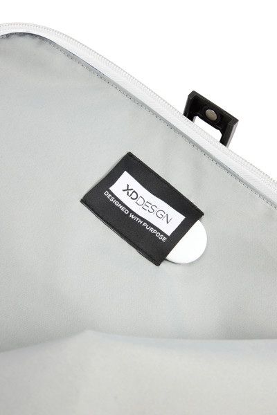 Voděodolný batoh Urban s klopou - Off White / Černá