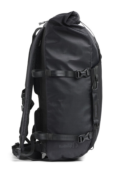 Camper Roll-Top Backpack 20/29 L Black No Size