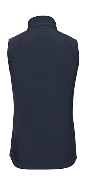 Ladies Softshelll Gilet - Black / XL