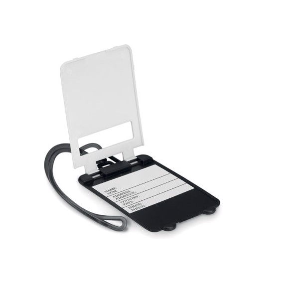Luggage tags plastic Traveller - White