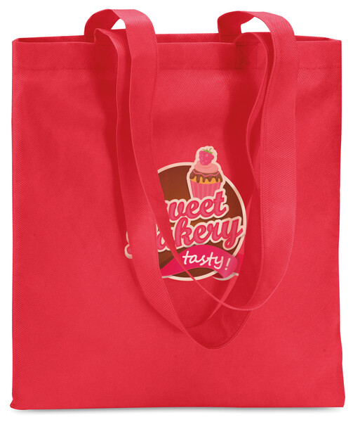 Sac de shopping Totecolor - Rouge