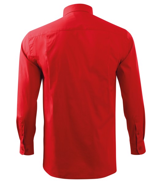 Košile pánská Malfini Style LS - Červená / XL