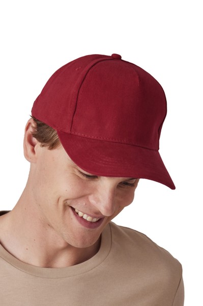 Okeotex Certified 5 Panels Cap - White
