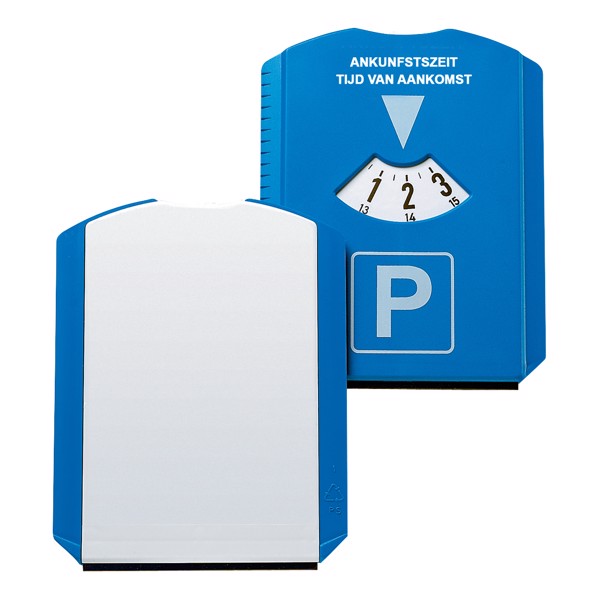 Parkscheibe "Basic" - Blau / Weiß