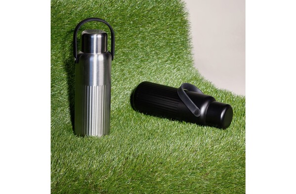 Sagaform Theo Thermal Flask (recyclé) 1 L - Argent