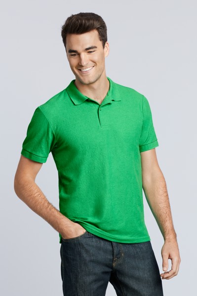 Dryblend® Adult Double Piqué Polo - Red / 4XL