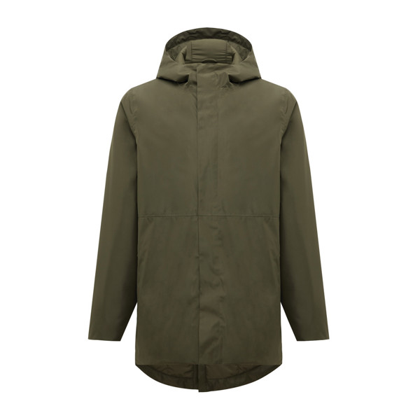 Thelon parka z recyklovaného polyesteru IQONIQ - Khaki / L