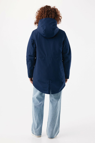 Parka en polyester recyclé IQONIQ Thelon - Bleu Marine / XXL