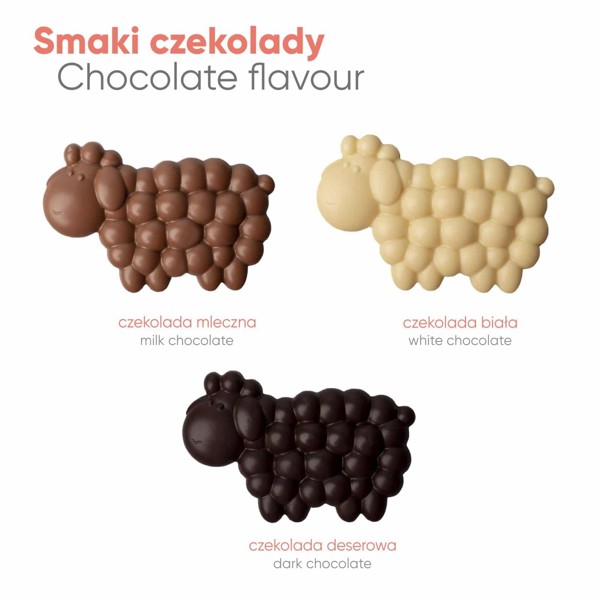 Chocolade Lammetje in de vorm van een bubbel 40 g