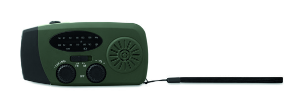 Radio portable avec torche LED MO2746- Onda - Vert Foncé