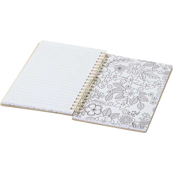 Squiggle B6 hard cover notebook and markers set
