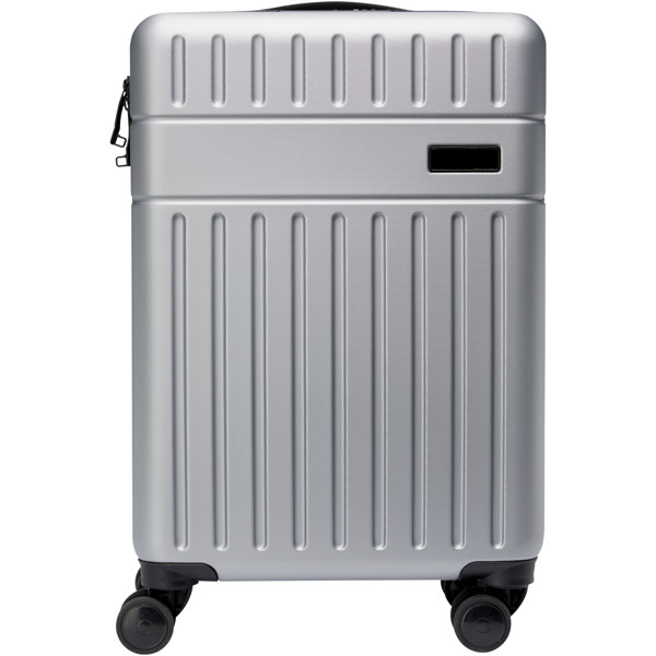 Valise cabine Rover de 20" et 40 L recyclée GRS - Argent