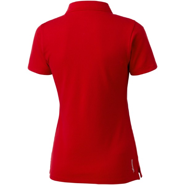 Hacker short sleeve ladies polo - Red / Grey / XL