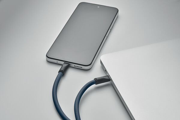 Nabíjecí a datový kabel 60W Cocharge - Francouzská Námořnická Modř