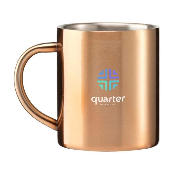 IsoMug RCS Recycled Steel 300 ml - cuivre clair