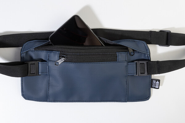 Sac banane en RPET Hippu - Bleu